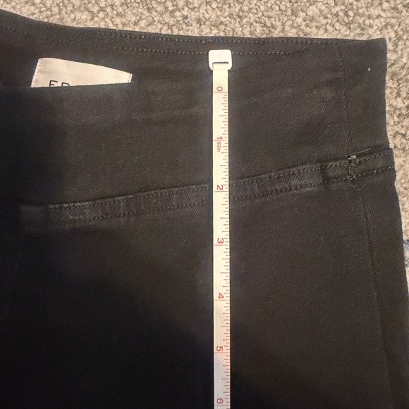 Frame Denim Black Wide-Leg Pants - Picture 7 of 9